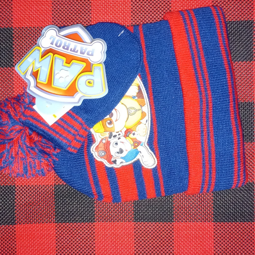 Toddler Hat with gloves